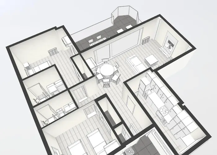 Luxury Apartm Brand Newswimming Poolgolf