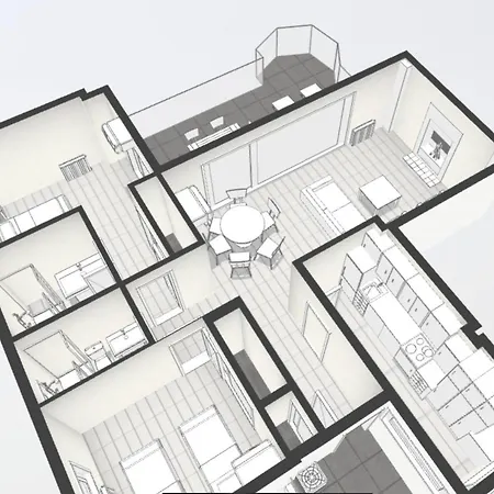 Luxury Apartm Brand Newswimming Poolgolf